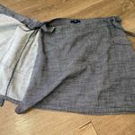 Gap True Wrap Skirt Indigo Blue Cotton Straight Short Pockets ~ Women’s Size M Photo 4