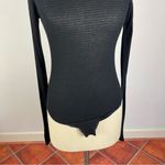 Free People  All You Want Bodysuit in Black Photo 4