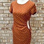 Jessica Simpson NWT Brown Floral Side Cutout Dress Photo 0