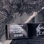 Smart & Sexy NWT  SIZE 38DDD BLACK CREAM LACE SHEER UNDERWIRE BRA ADJUSTABLE Photo 2