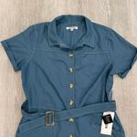 Mimi Chica  Blue Jumpsuit with Belt - New - Size XL (14/16) Photo 2