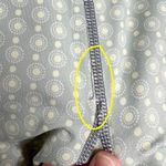 Luxy Activewear Sage Green Medallion Print Criss Cross Waist Capri Leggings Size 6 Photo 5