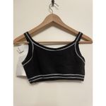 Vintage Warner's Bralette Women Medium Black Cotton To Go Sport Wireless New Photo 2