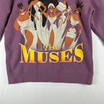 Disney Our Universe The Muses Sweatshirt Purple Graphic Print Crewneck Size M Size M Photo 6