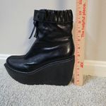 Opening Ceremony  Black “Luna” Double Zip Platform Boots‎ Punk Goth Sz 41 US 11 Photo 13