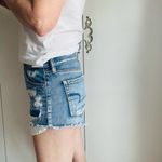 American Eagle AE Outfitters Jean Shorts Vintage Hi-Rise Festival Size 6 Distressed Shorts Photo 1
