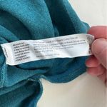 Eileen Fisher  Teal Blue Long Sleeve Round Neck Blouse Size Small NWOT Photo 5