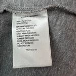 Reebok  Women's Grey/ Black Side Cinch Crewneck Sweatshirt Size Medium Photo 5