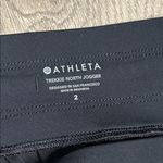 Athleta  Trekkie North Jogger Mid Rise Black Active Hiking Pants Casual Travel 2 Photo 4