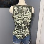 Anaya Womens Camouflage Tank Top, Green, 2xl Green Size XXL Photo 1