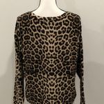 Orange Kiss Leopard Print Top Photo 2