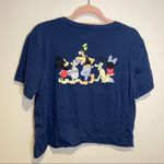 Disney  mickey mouse and friends cropped tshirt size xxl juniors Photo 1