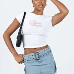 Princess Polly Iconic Cargo Mini Skirt Denim Photo 1