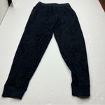 Rails  Oakland Black Flocked Cobra Sweatpant Jogger Women Size XS Pull-On Pockets Photo 14