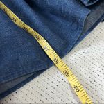 Vintage First Focus 90s Turquoise Star Studded Denim Peplum Dress Size 3/4 Blue Photo 10