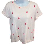 Loft  Cotton short sleeve TShirt with Hearts Photo 0