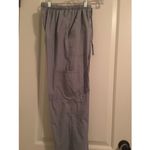 Denice Women's Scrub Uniform Pants Elastic Waist Nurse Medical Size M Gray Size M Photo 3