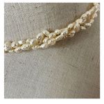 Vintage freshwater pearl double strand choker necklace Photo 2