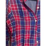 Riders By Lee  Plaid Button Shirt Tartan Women Size Small S Winter Button Up Photo 1