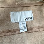 Bar III  Blush Drape Front Blazer Photo 3