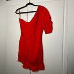 Leith  One Shoulder Mini Cocktail Dress Photo 7