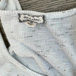 Eyeshadow ribbed assymetrical tank top whi… Photo 1