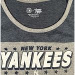 New York Yankees Tank Top Shirt Womens Size S Blue Gray Campus Lifestyle MLB NWT Photo 1