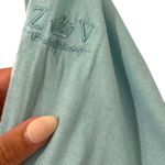 Zadig & Voltaire NWT! Blue Glitter “Baby” Henley Long Sleeve Tee Photo 6