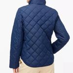 J.Crew Women’s Navy Diamond Quilted Puffer Utility Jacket Sz S Photo 1