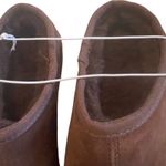 BEARPAW Mens Suede Shearling Lined Moccasin Slippers Brown size 7 Photo 9