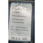 Kancan Distressed‎ Skinny Jeans Dark Wash Denim Ripped Juniors Size Blue Size 29 Photo 4