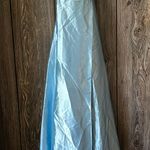 Amazon Baby Blue Prom Dress Photo 1