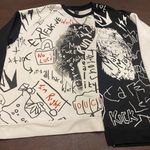 Disney Parks Her‎ Universe Cruella De Vil Sweatshirt Womens 1X Black White Photo 0