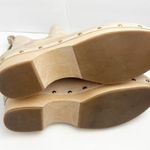 J.Crew Suede Leather Upper Faux Fur Lined Clog Studded Boots, Size 12 Photo 2