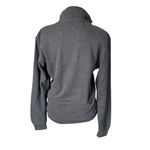 U.S. Polo Assn. XS black heather long sleeve 1/4 zip flatback sweatshirt jacket Photo 3