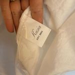 Kasia made in Greece cotton eyelet puff sleeve tie back dress White Size M Photo 2