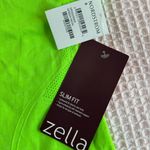 Zella neon green light weight active quick dry tee shirt NWT size small Photo 3