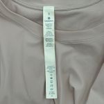 Lululemon Just Pleat It Tank Top Size 6 Crop Flowy Back Porcelain Pink Mesh Photo 5