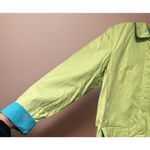 Lilly Pulitzer  Green L Goretex Rain Coat Vacation Packable Swing Jacket Beach Photo 2