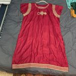 Red Kurta/ Indian Dress Photo 2