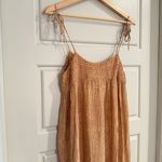 Natalie Martin  Melanie 100% Silk Brown Maxi Dress Size Small Photo 1