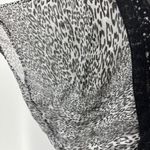 Cato  Women Black White Gray Bat Wing Embroidered Tunic Blouse Animal Boho 22/24W Photo 3