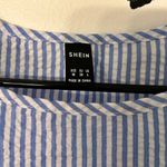 SheIn  Striped Ruffle Hem Blouse Photo 1