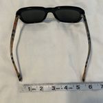 Burberry  Elsa black round sunglasses signature print stems excellent condition Photo 7
