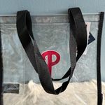 Little Earth  MLB Philadelphia Phillies Baseball Clear Advantage Tote Bag Photo 3