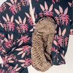 Acacia Swimwear Sz L Heliconia Ehukai Rashguard Surf Suit Blue Floral Size L Photo 8