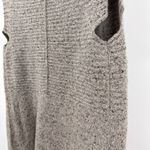 Brochu Walker  100% Cashmere Noah Wrap Open Cardigan Vest SM Earthen Tweed Gray Photo 5