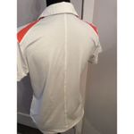 Nike Golf Womens Medium Polo Shirt Striped Print Photo 3