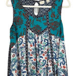 Westbound  Floral Paisley Boho Tank Top Large Photo 0