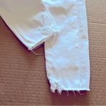 AGOLDE  ankle skinny distressed jeans, white, size 26 Photo 6